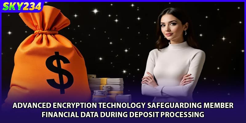Advanced encryption technology safeguarding member financial data