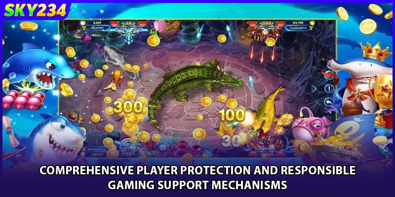 Comprehensive player protection and responsible gaming support mechanisms