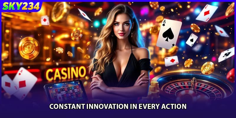 Constant innovation in every action.