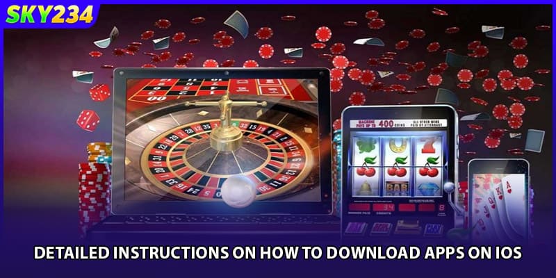 Detailed instructions on how to download app on iOS.