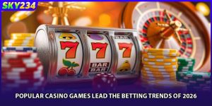Popular Casino Games Lead The Betting Trends Of 2026