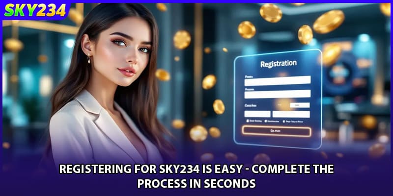 Register Sky234 Is Easy - Complete The Process In Seconds.