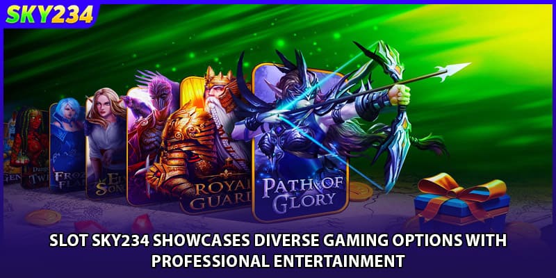 Slot Sky234 showcases diverse gaming options with professional entertainment